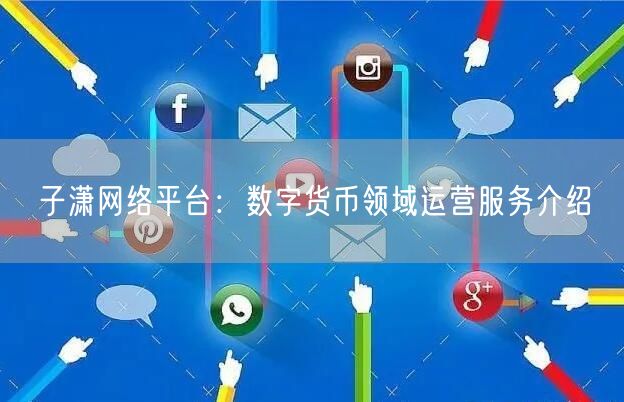 子潇网络平台：数字货币领域运营服务介绍