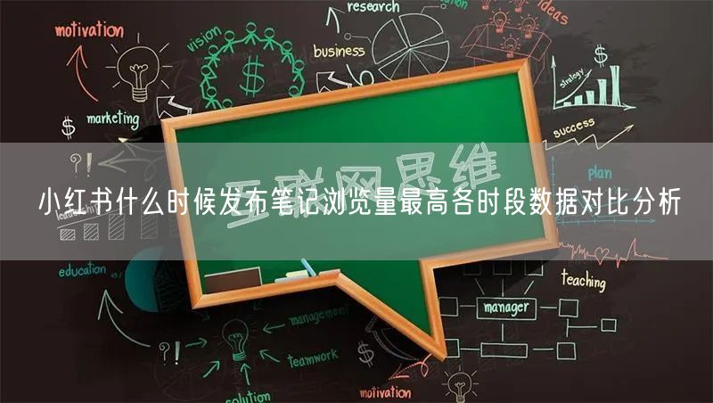 小红书什么时候发布笔记浏览量最高各时段数