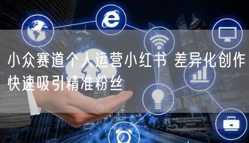 小众赛道个人运营小红书 差异化创作快速吸
