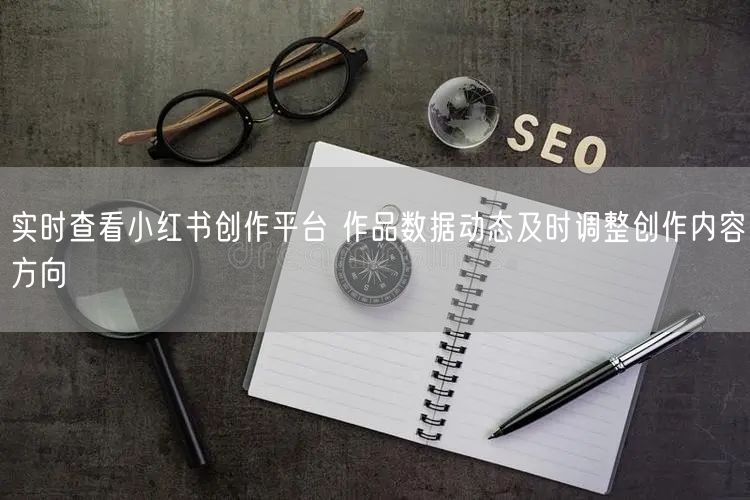 实时查看小红书创作平台 作品数据动态及时