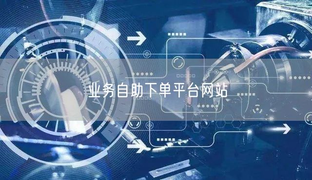 业务自助下单平台网站