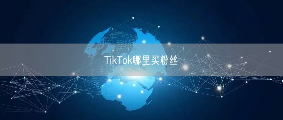 TikTok哪里买粉丝